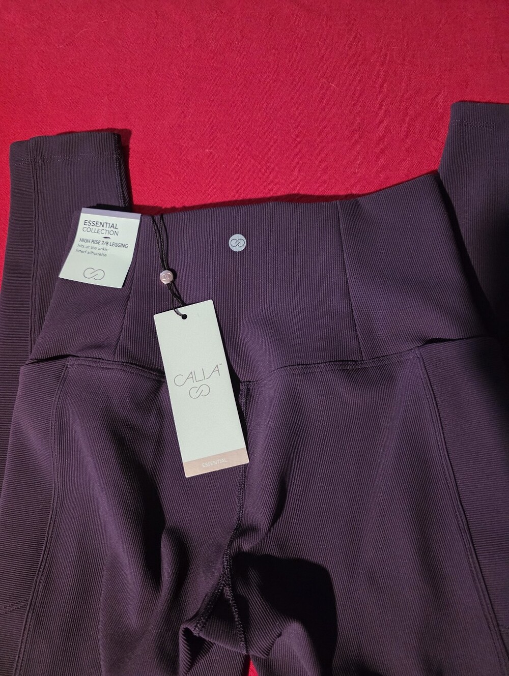 CALIA by Carrie Underwood Deep Plum High-Waist Leggings